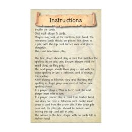 Talisman Card Games Instructions