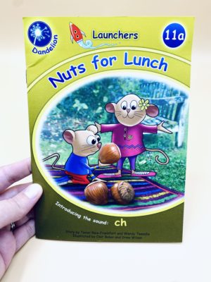Image showing the cover of 'Nuts for Lunch' decodable book 